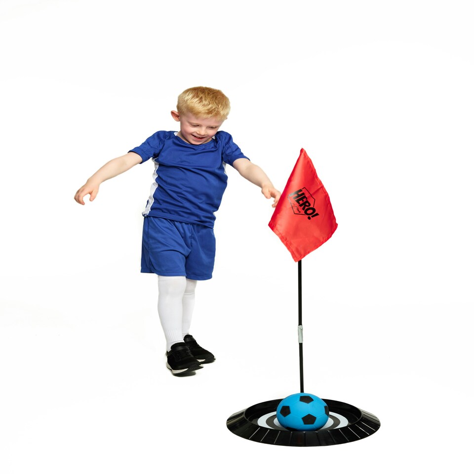 image 1 of Football Flick HERO Foot Golf Target Course for Children Portable Football Training Equipment for Kids