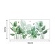 image 5 of Living and Home Tropical Rainforest Greenery Plants Wall Sticker | Green