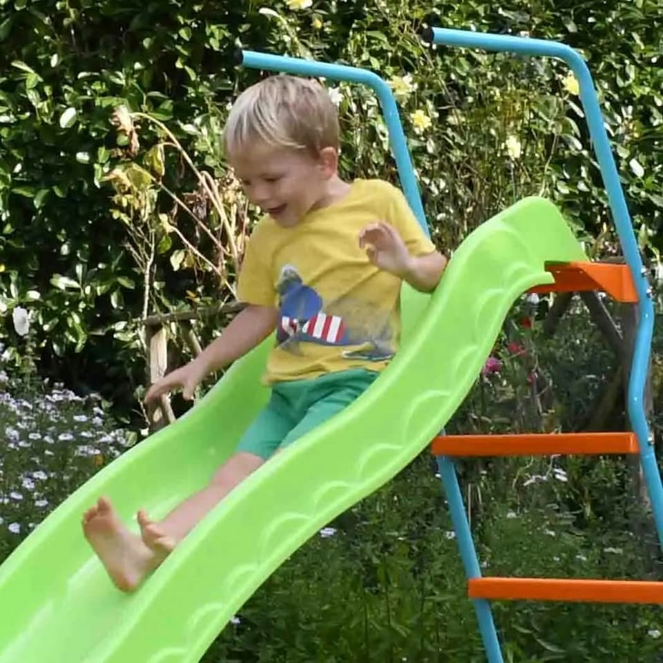 image 1 of Children's Slide - Wavy - 1.85m - Freestanding - Green