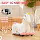 image 5 of AIYAPLAY 6V Electric Ride on Unicorn with Music