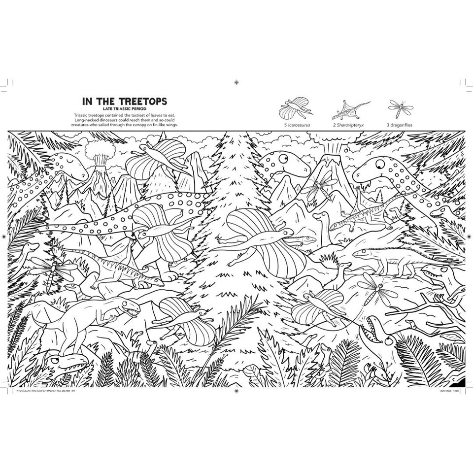 image 1 of Where’s the Dinosaur? Colour and Search