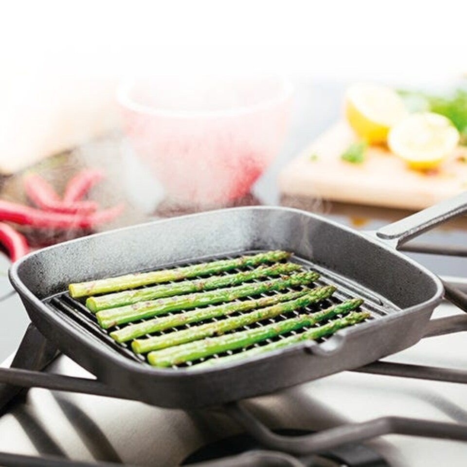 image 1 of Judge Cast Iron 22 x 22cm Grill Pan