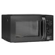image 1 of HOMCOM 23L Solo Manual Microwave Oven with 5 Levels, Timer, Black