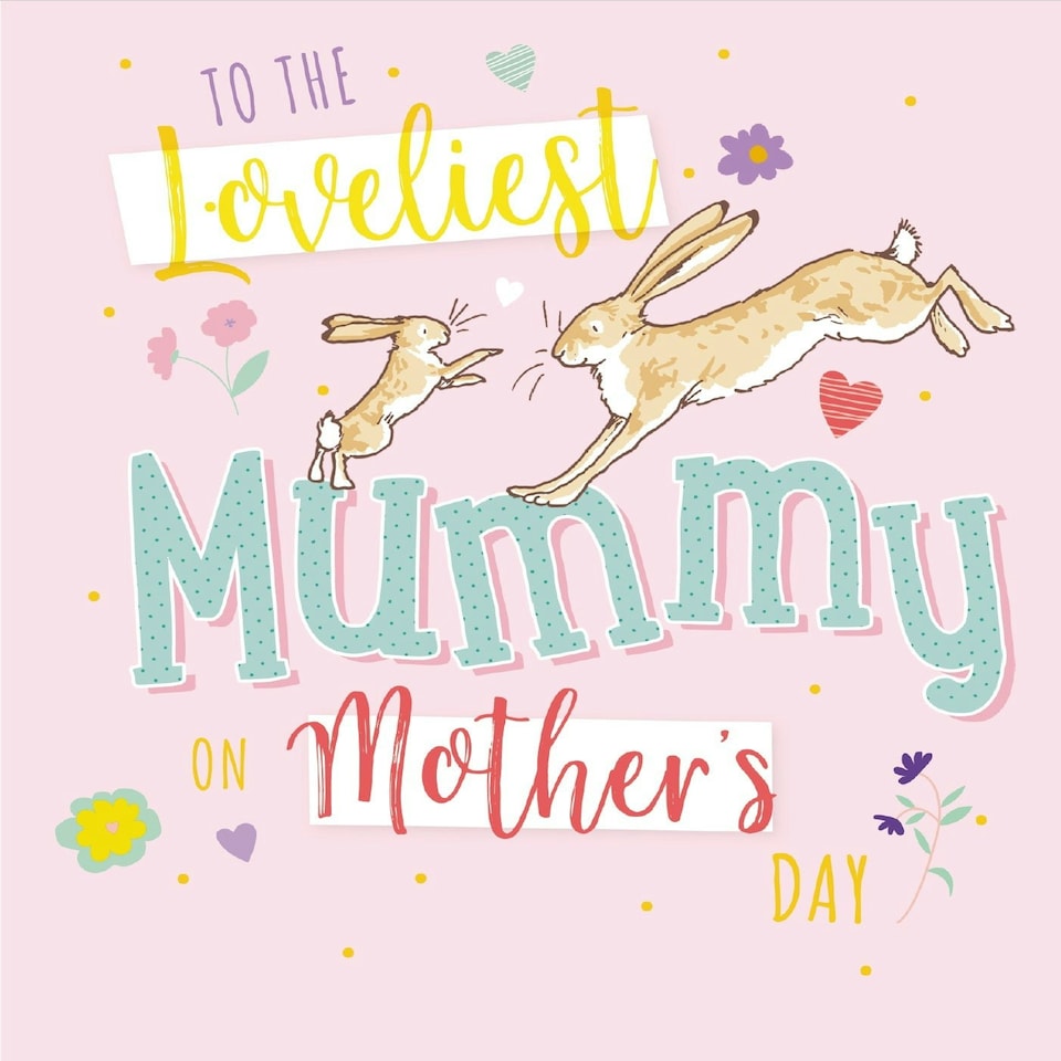 image 1 of Guess How Much I Love You 'The Loveliest Mummy' Mother's Day Card