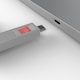 image 3 of USB-C Port Blocker Kit, Pink (1x Key, 4x Locks)