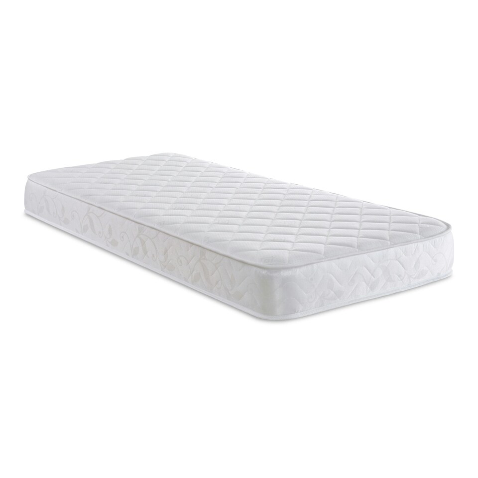 image 1 of Cooltouch Diamond Hybrid Mattress - 18cm Deep, Plush Feel | White | European Single