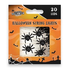 Halloween Spiders String Light Decoration 190cm