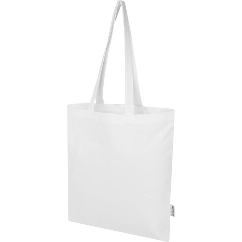 image 1 of Floso Peru Recycled Cotton 7L Tote Bag | White | White | 1