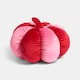 image 3 of OHS Autumnal Halloween Gonk Pumpkin Ghost Ghoul Boo Matte Velvet Boucle Filled Decor Scatter Bed Chair Sofa Cushions Multi | Pink/Red Pumpkin | 20 x 20 x 15cm