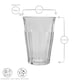 image 3 of Duralex Picardie Highball Glasses - 360ml - Amber - Pack of 12 Yellow