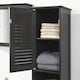 image 9 of SoBuy FRG236-DG,Tall Bathroom Storage Cabinet with 2 Shutter Doors | Grey | Grey | 1