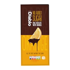 Diablo No Added Sugar Dark Chocolate with Orange 75g