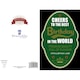 image 5 of Cheers Premium Quality Lager Birthday Card For Him