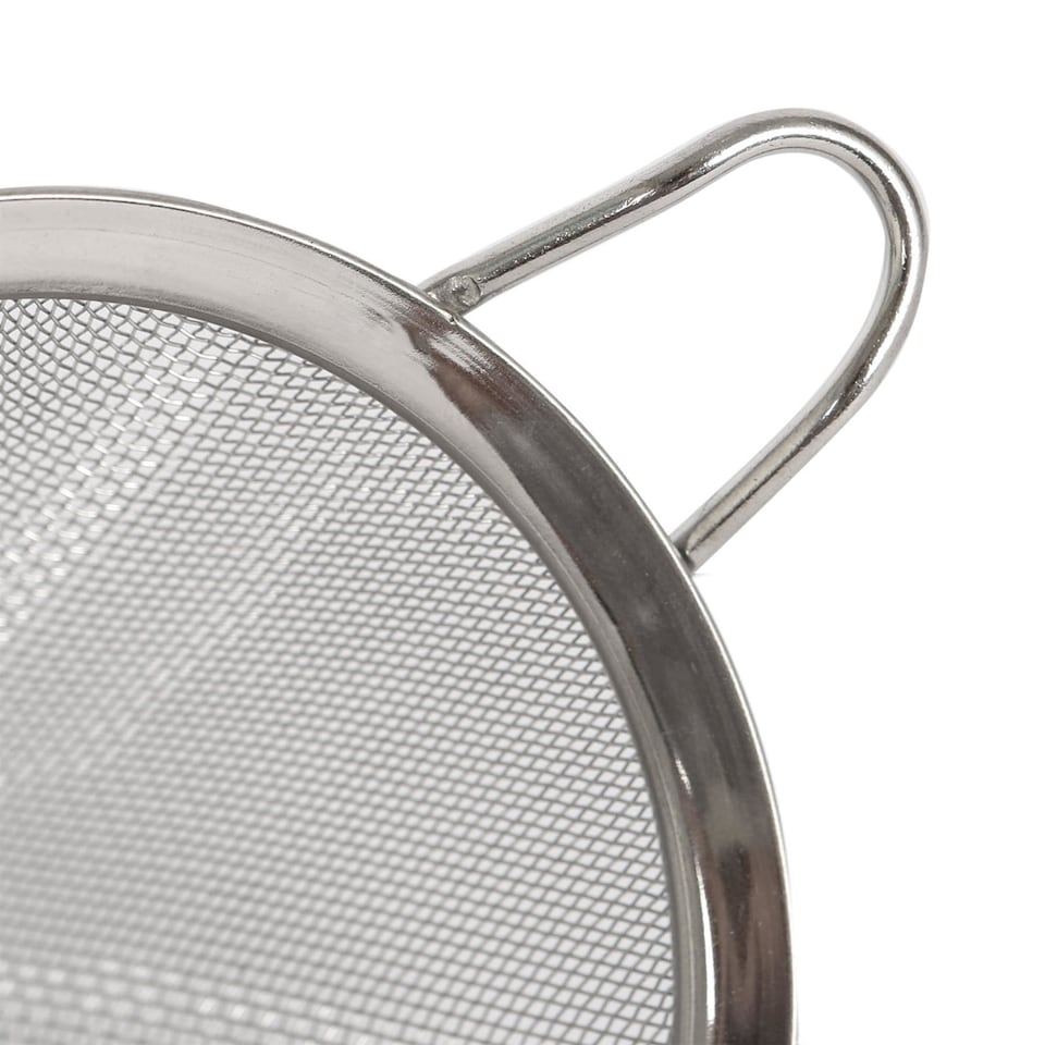 image 1 of Argon Tableware Stainless Steel Conical Strainer - 10cm