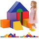 image 2 of HOMCOM 11-Piece Soft Play Equipment for Toddlers, Soft Play Set