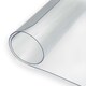image 1 of 2mm Frosted PVC Tablecloth - 1.45cm Wide, Sold by the Meter | Clear | Frosted