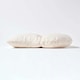 image 4 of Homescapes Cream Cotton Back Support Cushion | Cream | Cream | H 58 x W 68 x D 15 cm