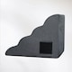 image 4 of Skylos 4-Step Pet Stairs for Bed Sofa High Density Foam Dog Ramp Non-Slip Ladder