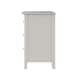 image 9 of Palma 3 Drawer Bedside Cabinet Pure White