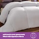 image 4 of Silentnight Deep Sleep 10.5 Tog Duvet, Double | White