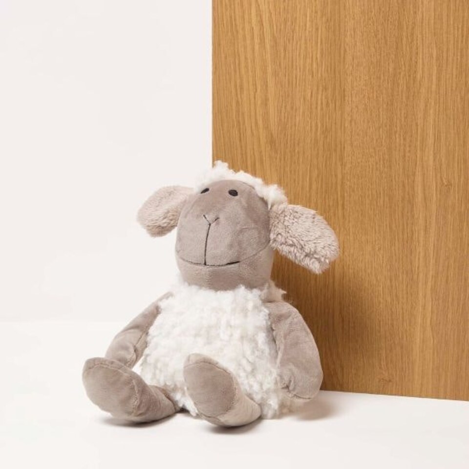 image 1 of Homescapes Sheep Doorstop - Set of 2 - Animal Door Stops