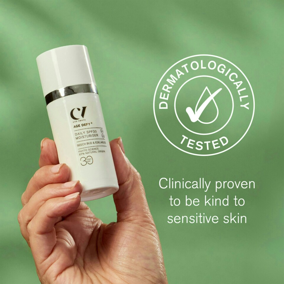 image 1 of Green People Age Defy+ Daily SPF30 Moisturiser - SPF Face Cream - Paraben & Alcohol Free - Vegan, 30ml