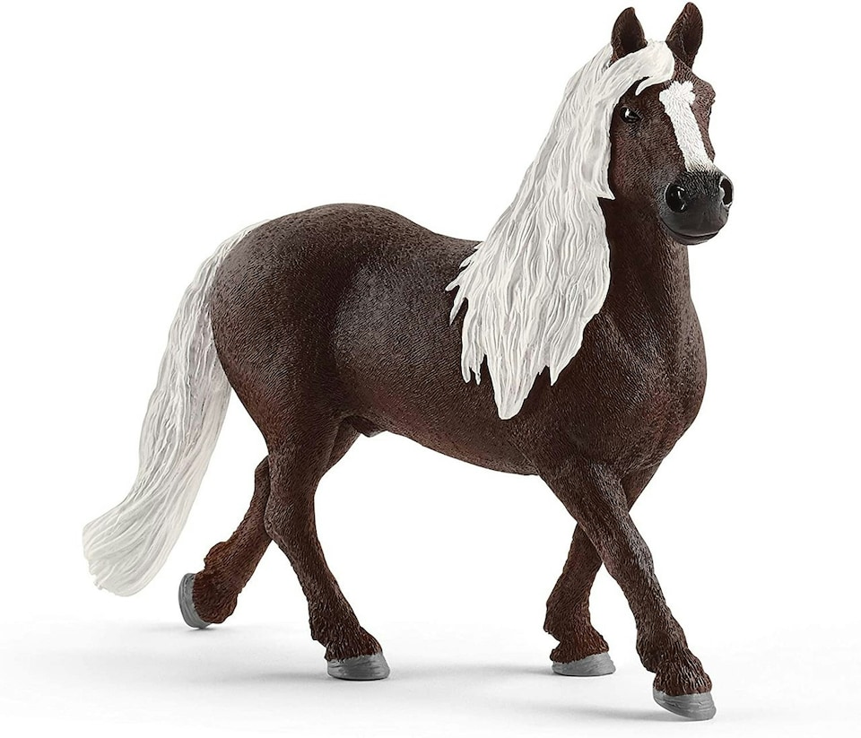 image 1 of Schleich 13897 Farm World Black Forest Stallion Figure