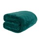 image 1 of OHS Luxury Waffle Honeycomb Mink Warm Blanket, 200x240cm - Teal Blue