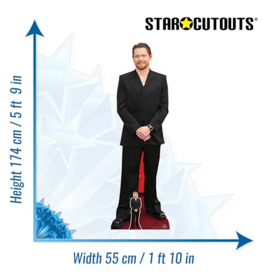 image 1 of Jack O'Connell Lifesize Cardboard Cutout 174cm