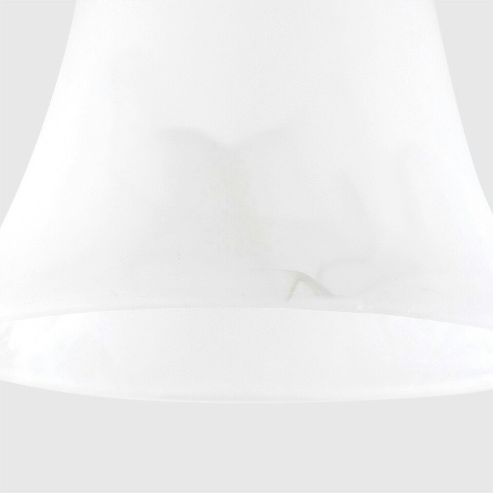 image 1 of ValueLights 3 Pack White Tapered Bell Shape Ceiling Pendant Shades