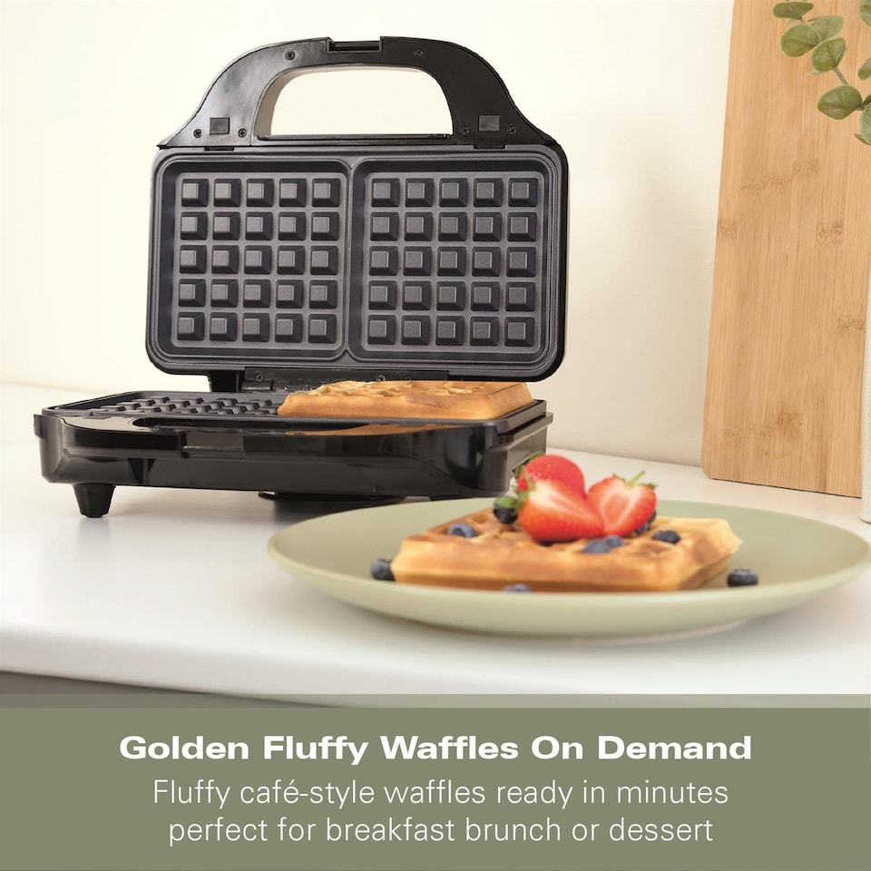 image 1 of Hamilton Beach 4-in-1 Deep Fill Sandwich Toaster
