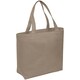 image 1 of Brand Lab Plain Oversized Tote Bag - Mushroom - One Size Brown