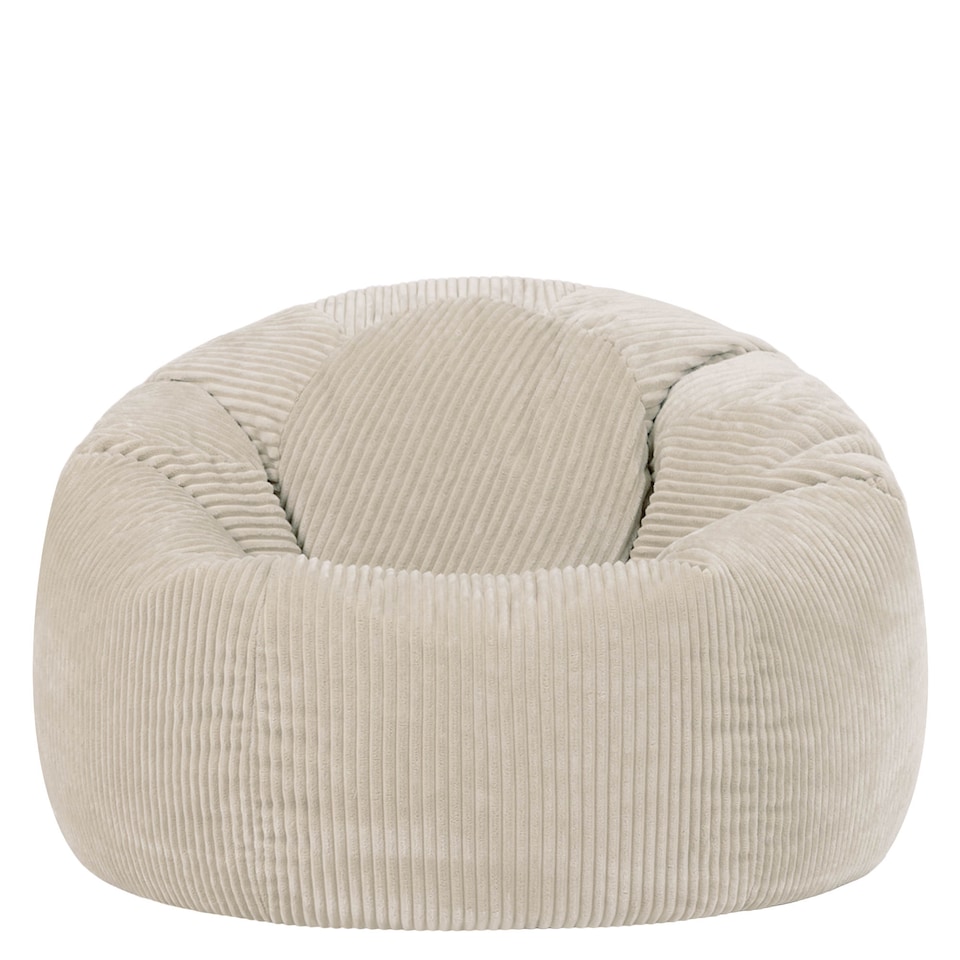 image 1 of icon Kingston Classic Beanbag Corduroy Natural Beige Set of 2