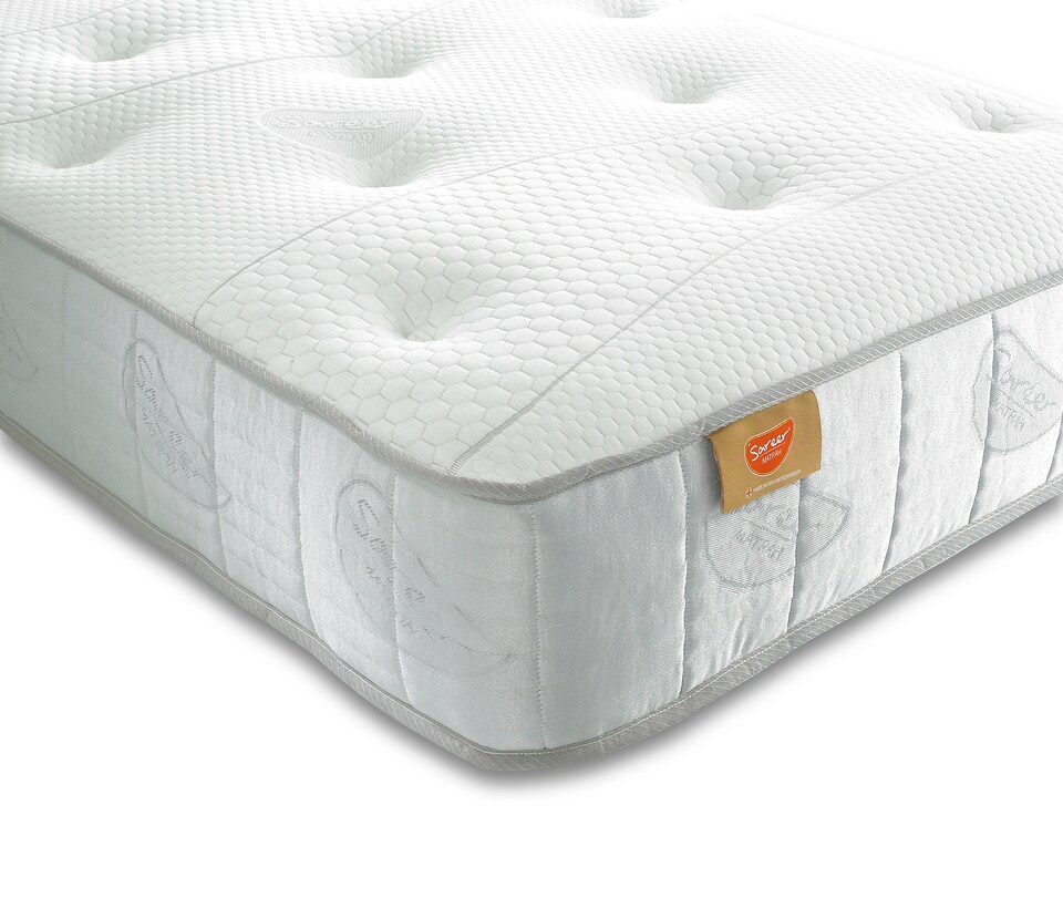 image 1 of Sareer Pocket Sprung Memory Foam Mattress 5FT | White | King