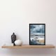 image 2 of Fishing Boats Yorkshire Coast Beach East Black Framed Wall Art Print A4