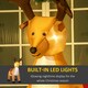 image 4 of HOMCOM 6ft Christmas Inflatable Reindeer Decoration Xmas Indoor Outdoor Lights