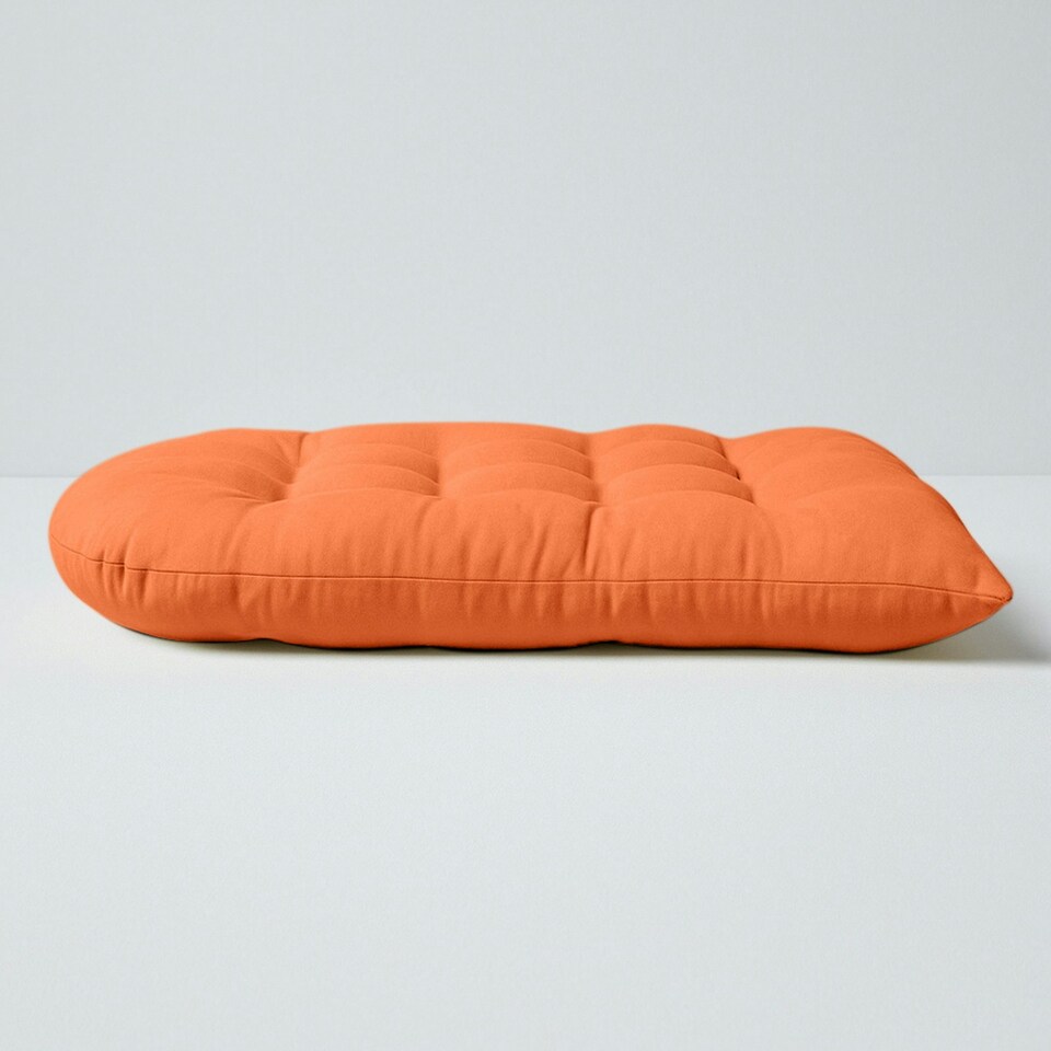 image 1 of Homescapes Burnt Orange Round Egg Chair Swing Cushion
