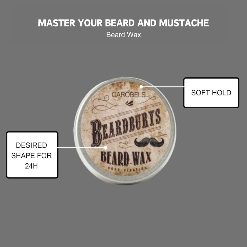 image 1 of Beardburys Beard Wax 50ml