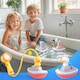 image 3 of Baby Bath Time Shower Toy Set with Floating Boat & Animal Sprinklers - Interactive Water Play for Toddlers, Safe & Fun Bath Toy Gift for Kids 3 plus