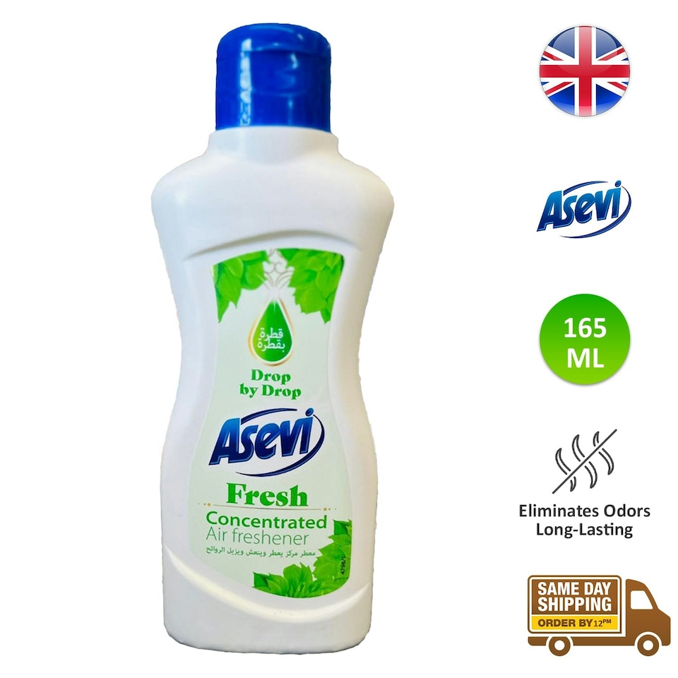 image 1 of Asevi Air Freshener Concentrated Liquid Drops Toilet Corner Room Fresh 165ml