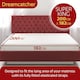 image 2 of Dreamcatcher Deluxe Superking Electric Blanket Fleece Heated Underblanket | White | White | One Size | 1