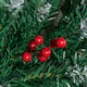image 4 of 2.7m Snow Tipped Christmas Garland with Red Berries, Cones & Bullet Tips