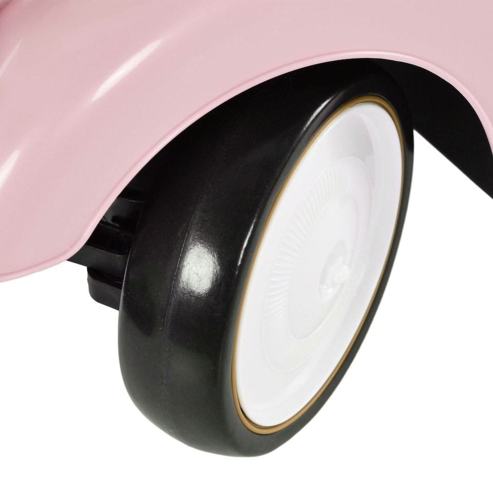 image 1 of AIYAPLAY Foot to Floor Slider with Steering Wheel, for Ages 12-36 Months -  Pink
