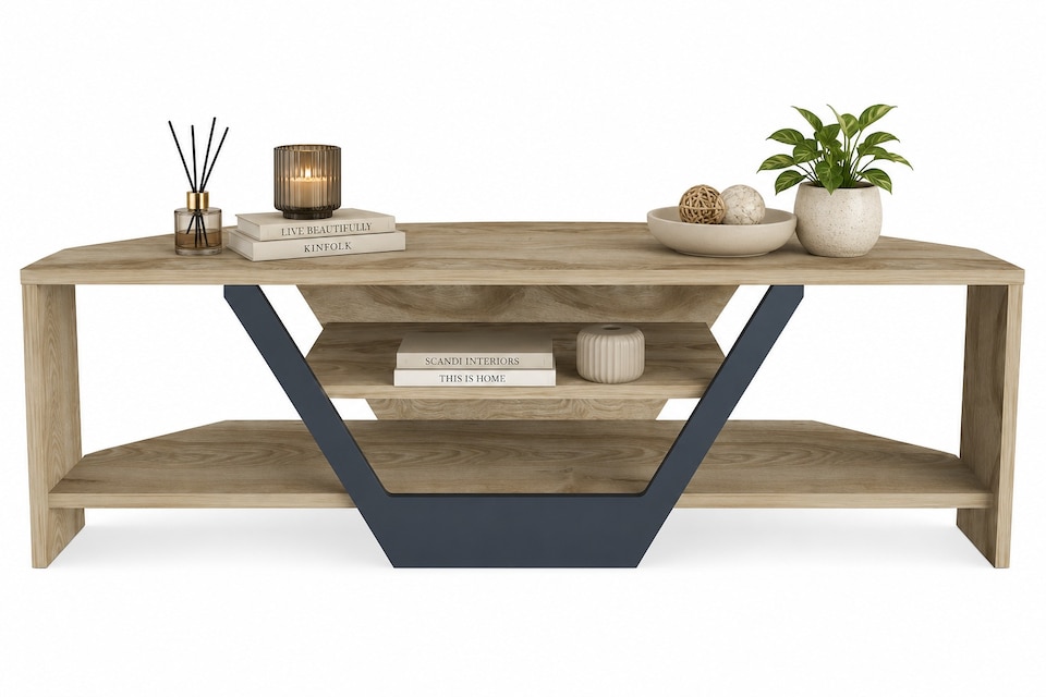 image 1 of Decorotika Sares  TV Unit for TVs up to 55 inch
