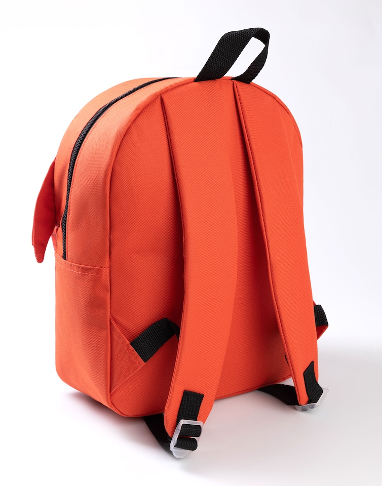 image 1 of Sonic the Hedgehog Kids 3D Knuckles the Echidna Backpack - Red Checked Zip Front Pocket with 'Unstoppable Knuckles' Text - Character Travel Bag for School - Sonic Merch | Red | Red