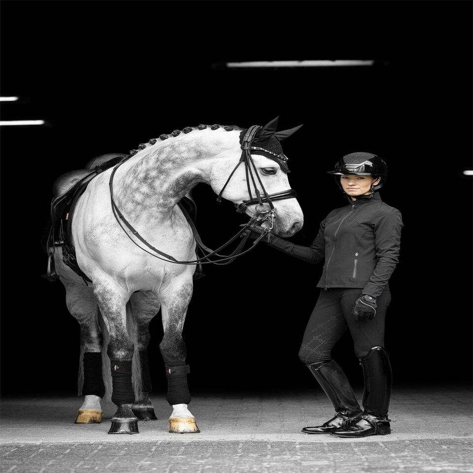 image 1 of LeMieux Loire Classic Dressage Square Purple | Large