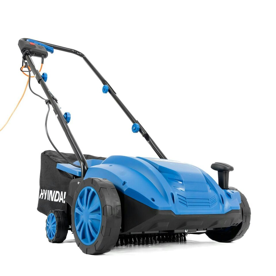 image 1 of Hyundai 1500W 32cm Electric Artificial Grass Sweeper and Lawn Brush | HYSW1500E