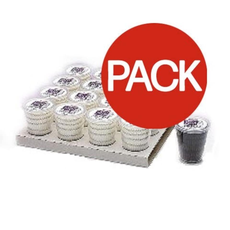 Caroline Petit Four Cake Muffin Cases (Pack of 100) - White - One Size