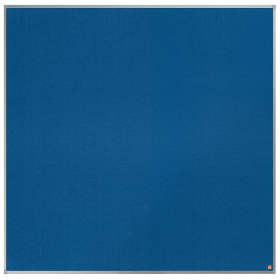 Nobo Essence Blue Felt Noticeboard Aluminium Frame 1500x1200mm 1915456