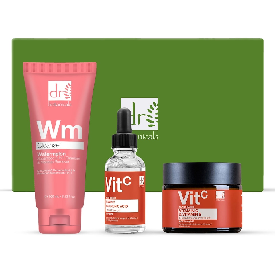 image 1 of Dr Botanicals Anti-Ageing Vitamin C Skincare Star Employee Gift Set